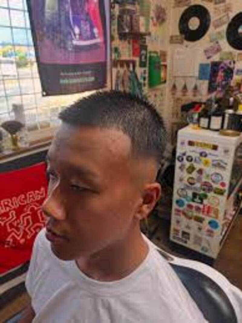 ベリーショート スキンフェード